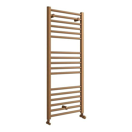 Aquarius Bathrooms Ladder Rail Aquarius Zanelli Heated Towel Rail in Brushed Bronze