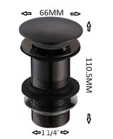 Aquarius Bathrooms Basin Waste Aquarius Zanelli Unslotted Basin Clicker Waste