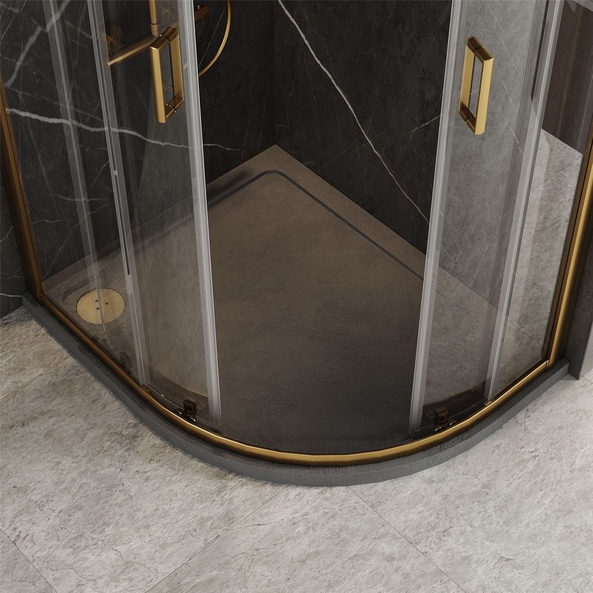 Aquarius Urbano 6mm Quadrant Shower Enclosure 1850mm