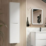 Aquarius Bathrooms Storage Unit White Aquarius Seren 400mm Wall Hung Storage Unit