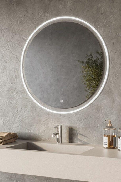Aquarius Halo Round 800mm LED Illuminated Mirror