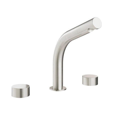 Aquarius Bathrooms 3 Tap Hole Basin Set Aquarius Ixora 3 Hole Basin Mixer Tap in 316 Stainless Steel