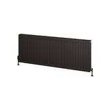 Aquarius Bathrooms Bathroom Heating Aquarius Type 22 Compact Panel Radiator in Matt Black