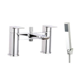 Aquarius Hydro Complete Bath Brassware Pack with Basin Mixer, Bath and Shower Mixer
