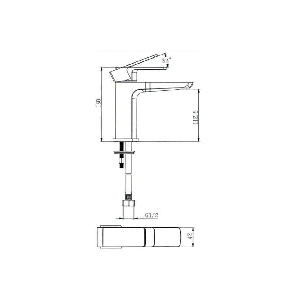 Aquarius Hydro Complete Bath Brassware Pack with Basin Mixer, Bath and Shower Mixer
