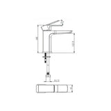 Aquarius Hydro Complete Bath Brassware Pack with Basin Mixer, Bath and Shower Mixer