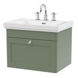 Aquarius Wall Mounted Vanity Unit Aquarius Leighton 600mm Wall Mounted One Drawer Vanity Unit with Basin