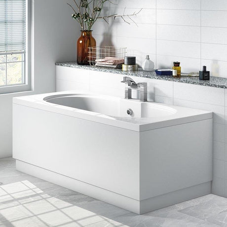 Aquarius Bathrooms Bath Panel Aquarius AquaShield Waterproof End Bath Panel in White Gloss