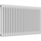 Aquarius Bathrooms Column Radiator 750mm x 1190mm Aquarius Foundry Horizontal 3 Column Radiator in White