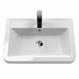 Aquarius Floor Standing Vanity Unit Aquarius Perth 600mm 2 Door Floor Standing Vanity Unit with 1 Tap Hole Basin