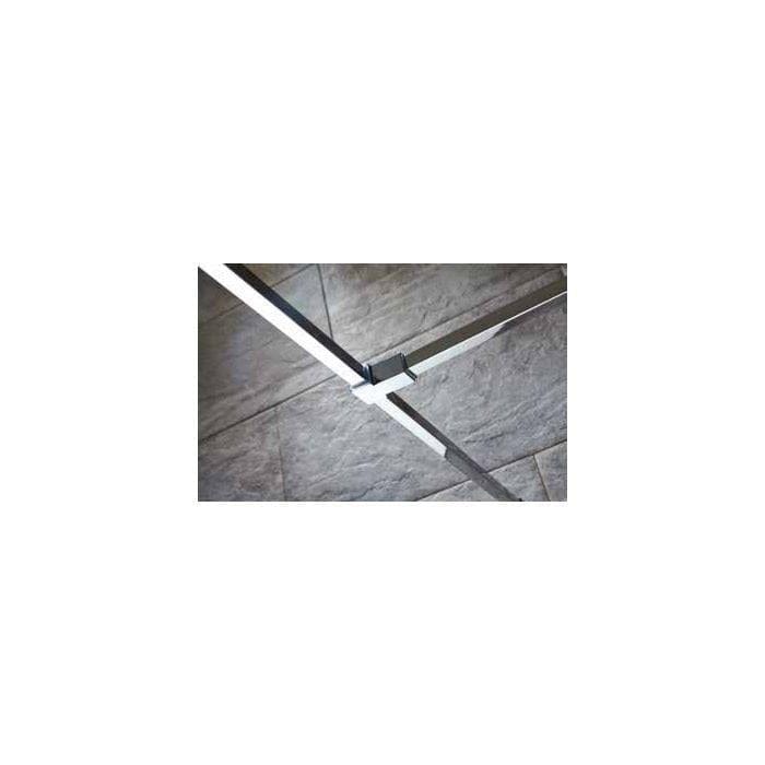 Aquarius Bathrooms Wetroom Panel Kit Aquarius LevAqua Wetroom Screen 8mm Easy Clean Glass