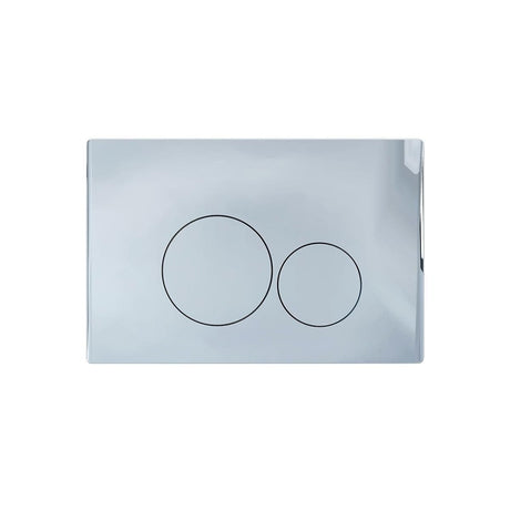 Aquarius Flush Plate Chrome Aquarius Raleigh Round Button Flush Plate
