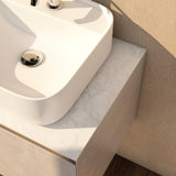 Aquarius Wall Mounted Unit Aquarius JF-Series 600mm Single Drawer Vanity Unit with Countertop