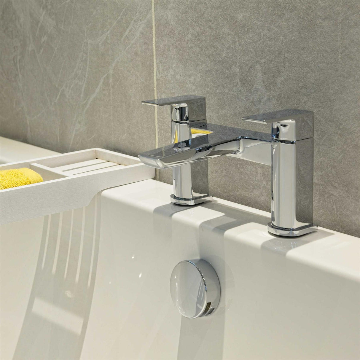 Aquarius Arc Bath Filler Mixer Tap