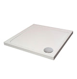 Aquarius Bathrooms Square Shower Tray Aquarius Urbano Square Stone Resin Shower Tray with 4 Upstands