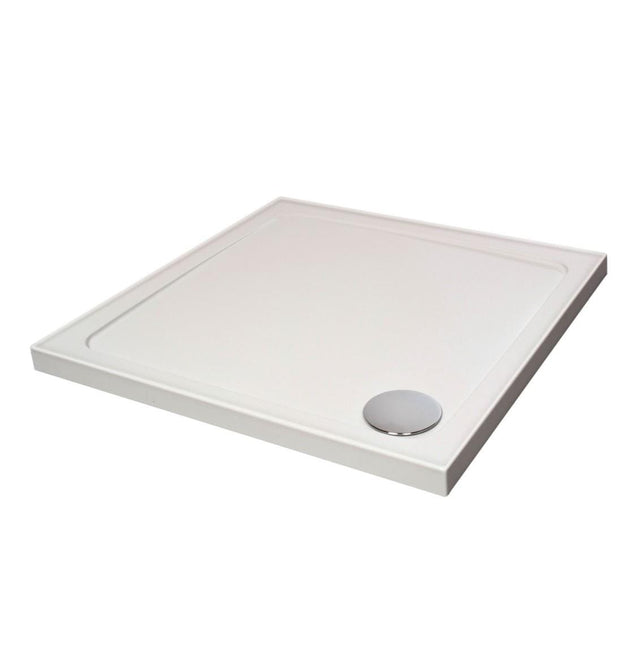 Aquarius Bathrooms Square Shower Tray Aquarius Urbano Square Stone Resin Shower Tray with 4 Upstands