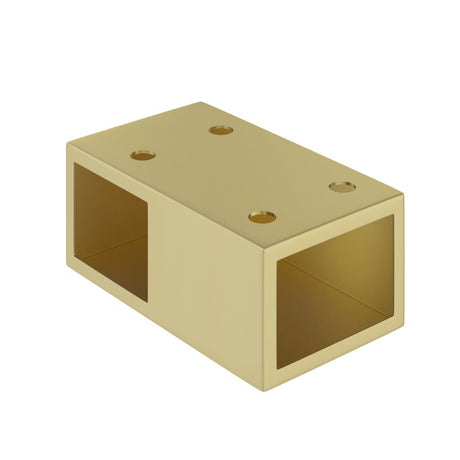 Aquarius Bathrooms Bracing Bar Aquarius LevAqua 2000 Brushed Brass T-Piece Connector