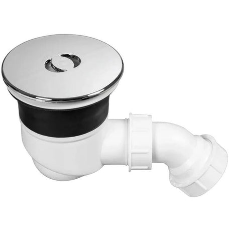 Aquarius Bathrooms Shower Tray Waste Chrome Aquarius Pluvia 90mm Shower Waste