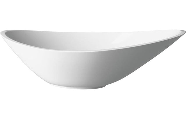 Aquarius Bathrooms Countertop Basin Aquarius V-Series 1 Luxury 0TH Vessel Wash Bowl White AQVS0014