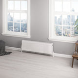 Aquarius Type 22 Compact Panel Radiator in Gloss White