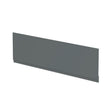 Aquarius Bathrooms Bath Panel 1700 x 550mm Aquarius Halite Waterproof Front Bath Panel in Matt Grey