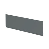 Aquarius Bathrooms Bath Panel 1700 x 550mm Aquarius Halite Waterproof Front Bath Panel in Matt Grey