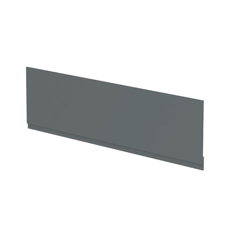 Aquarius Bathrooms Bath Panel 1700 x 550mm Aquarius Halite Waterproof Front Bath Panel in Matt Grey