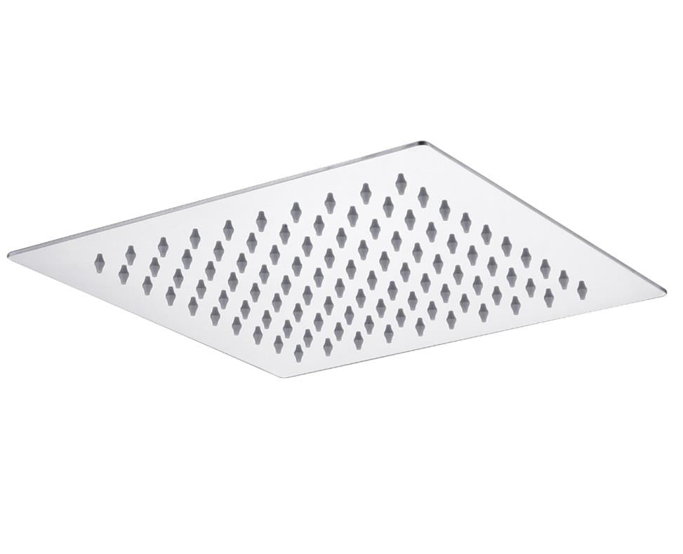 Aquarius RainLux 250MM Square Slim Shower Head Chrome AQRL2525SQCR