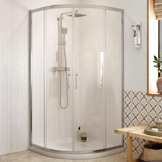 Aquarius Bathrooms Complete Bathroom Suite Aquarius Urbano Complete Shower Suite (with 900mm Quadrant Enclosure)