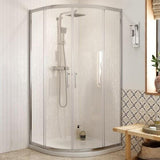Aquarius Bathrooms Complete Bathroom Suite Aquarius Urbano Complete Shower Suite (with 900mm Quadrant Enclosure)