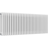 Aquarius Bathrooms Column Radiator 500mm x 1370mm Aquarius Foundry Horizontal 4 Column Radiator in White