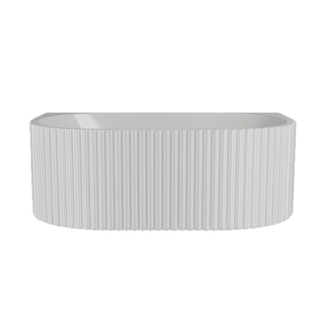 Aquarius Bathrooms Back To Wall Freestanding Bath Aquarius Cadence Freestanding Double Ended Back to Wall Bath