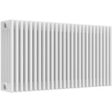 Aquarius Bathrooms Column Radiator 600mm x 1190mm Aquarius Foundry Horizontal 6 Column Radiator in White