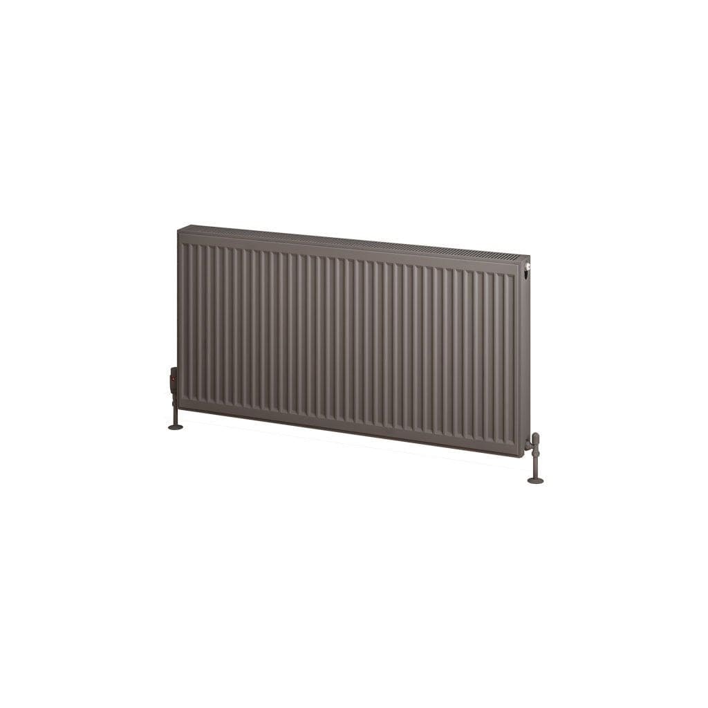 Aquarius Bathrooms Bathroom Heating Aquarius Type 22 Compact Panel Radiator in Matt Anthracite