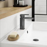 Aquarius Bathrooms Tall Basin Tap Aquarius Tetra Mono Basin Mixer Tap with Clicker Waste