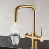 Aquarius TrueCook 3-in-1 Instant Hot Water Kitchen Tap with Square Spout