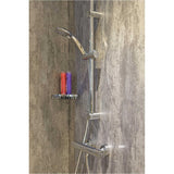 Aquarius Bathrooms Exposed Shower Set Chrome Aquarius RainLux Easy-Fit Round Bar Shower Valve and Kit