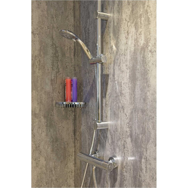 Aquarius Bathrooms Exposed Shower Set Chrome Aquarius RainLux Easy-Fit Round Bar Shower Valve and Kit