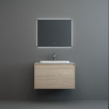 Aquarius KF-Series One Drawer 800mm Vanity Unit with Countertop