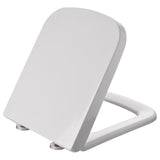 Aquarius Sequoia Close Coupled Short Projection Open Back Rimless Toilet with Wrapover Soft Close Seat