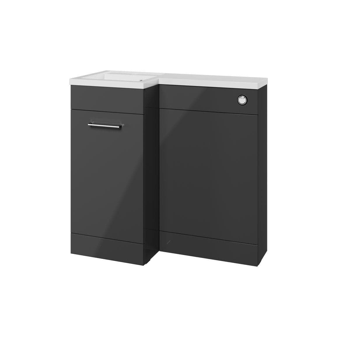 Aquarius Urbano Premium 900mm Vanity Unit  Suite (with Back to Wall Toilet)
