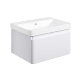 Aquarius Vanity Unit Aquarius Sophie 605mm Wall Hung Vanity Unit, Close Coupled Toilet, Tap and Fittings Bundle