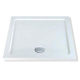 Aquarius Bathrooms Shower Tray Aquarius Vital Stone Resin Square Shower Tray