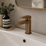 Aquarius Bathrooms Mono Basin Tap Brushed Bronze Aquarius Hydro Mono Basin Mixer Tap with Waste