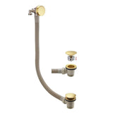 Aquarius Bathrooms Bath Waste Aquarius FT Overflow Bath Filler and Easy Clean Waste
