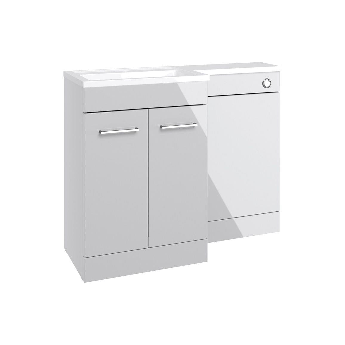 Aquarius Bathrooms Vanity Unit Suite Aquarius Urbano Premium 1000mm Vanity Unit  Suite (with Back to Wall Toilet)