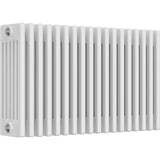 Aquarius Bathrooms Column Radiator 500mm x 830mm Aquarius Foundry Horizontal 6 Column Radiator in White